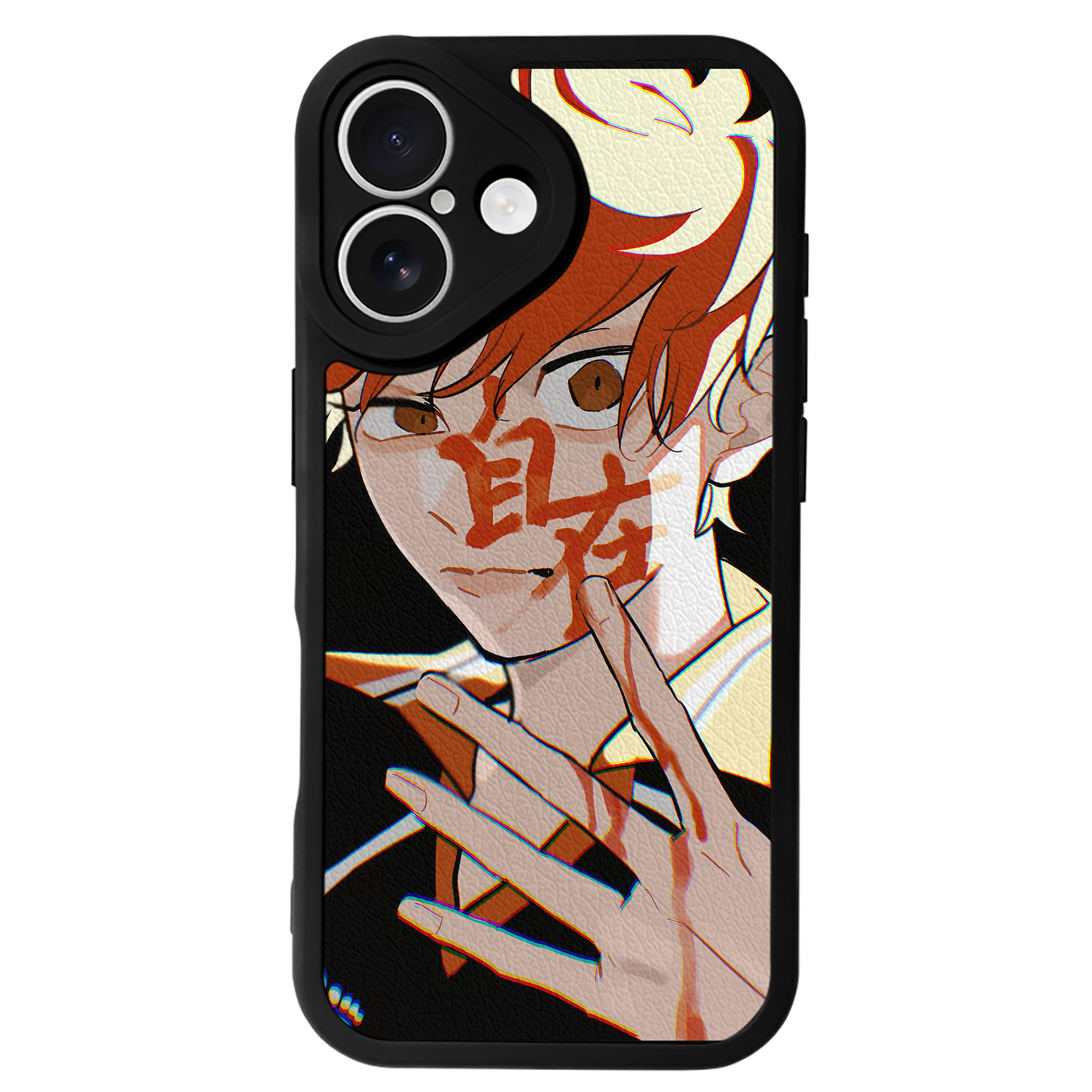 （画像用） ハイキュー!! Haikyu!! 【iPhone 16シリーズ対応】シリコンスマホケース（レザー調） 材質：シリコン